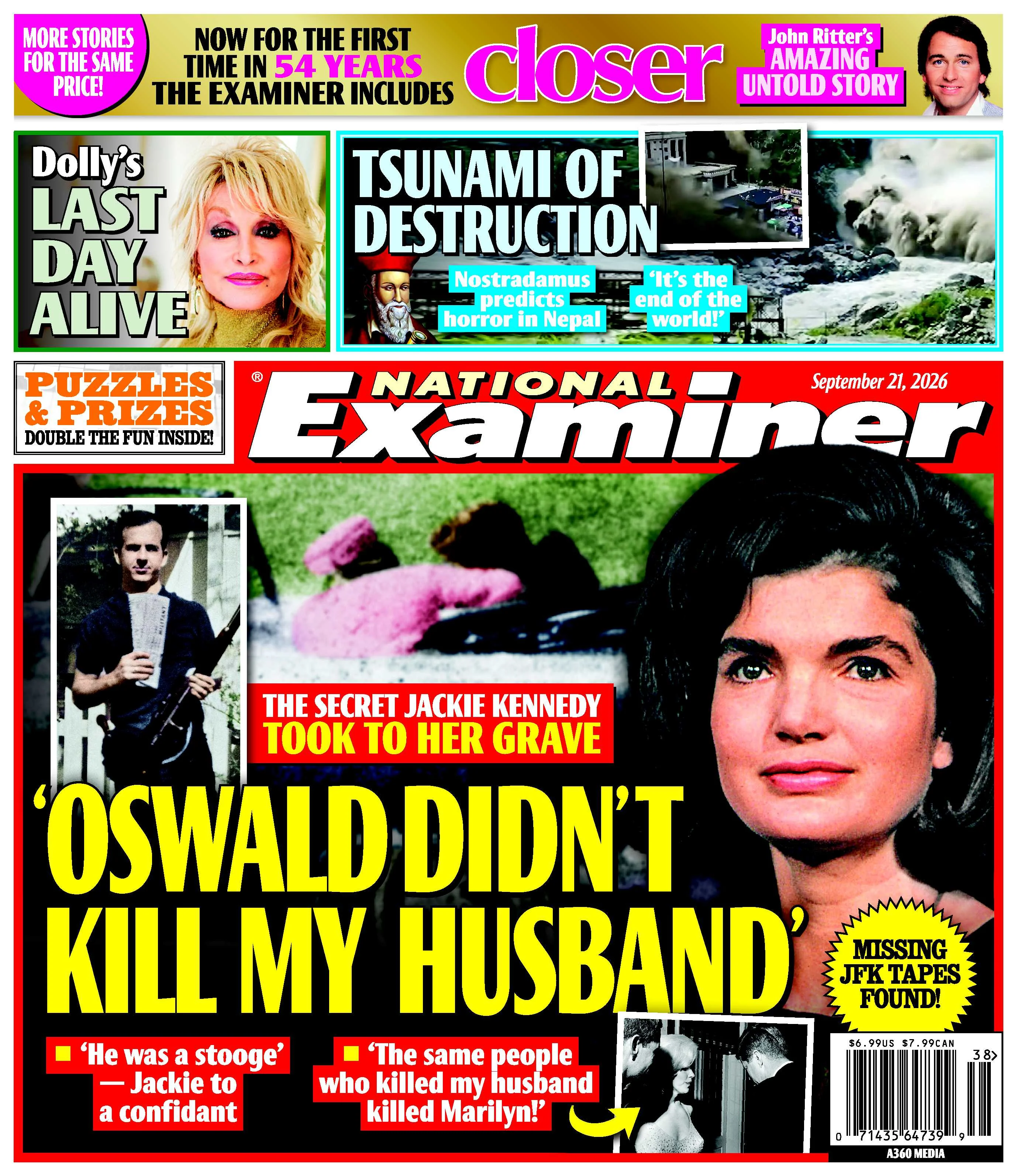 National-Examiner September 21, 2026 Issue Cover