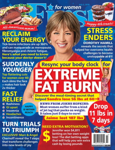 First for Women July 02, 2018 Issue Cover
