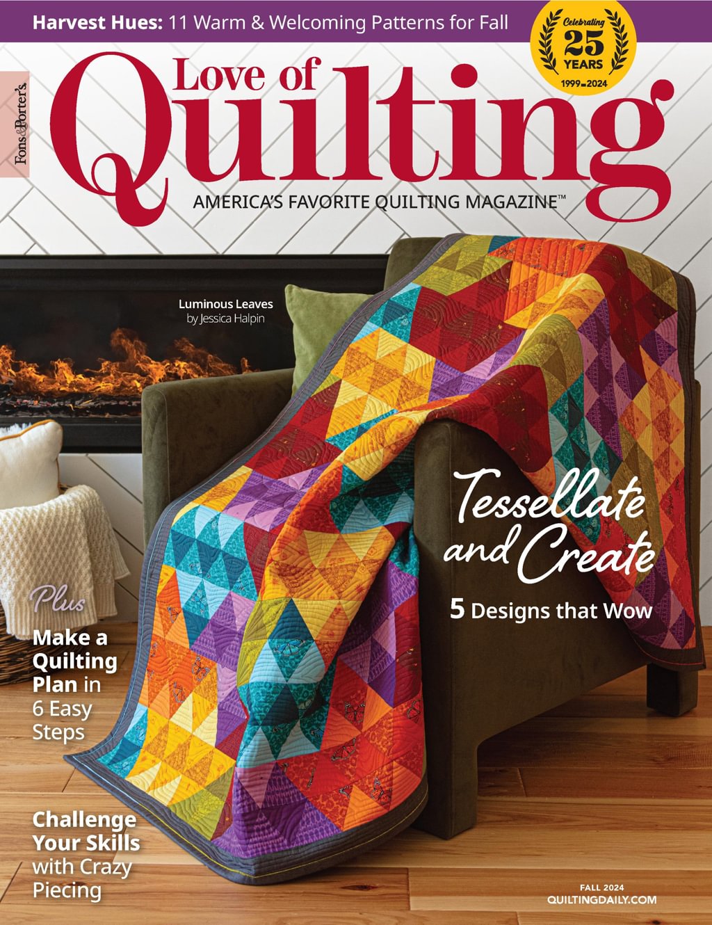 Fons-and-Porters-Love-of-Quilting September 01, 2024 Issue Cover
