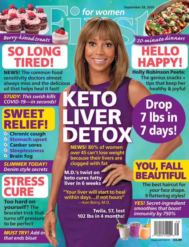 First-For-Women September 28, 2020 Issue Cover