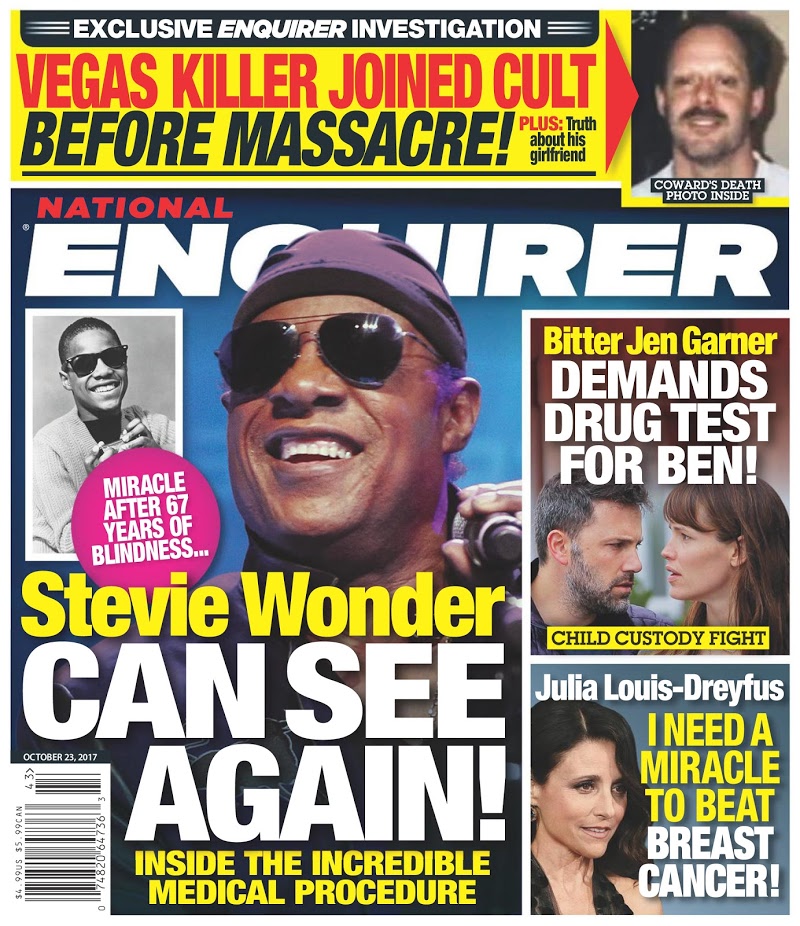 national-enquirer October 23, 2017 Issue Cover