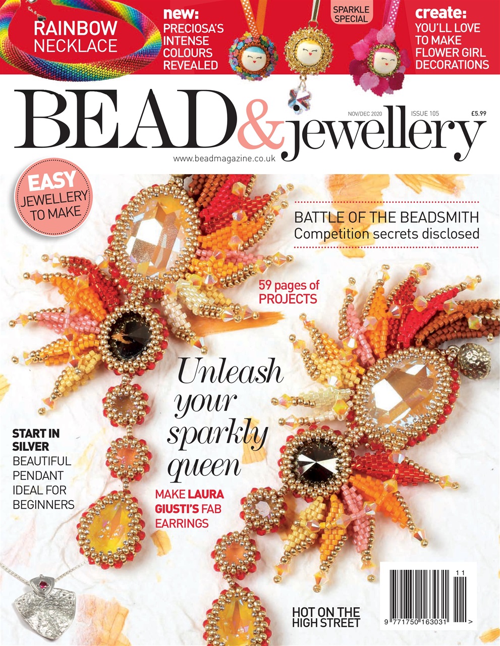 Bead-and-Jewellery November 01, 2020 Issue Cover