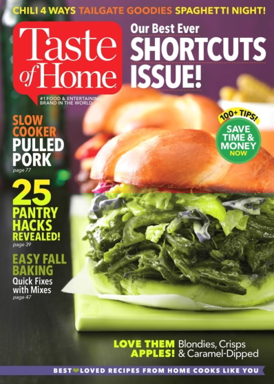 Taste of Home September 01, 2017 Issue Cover