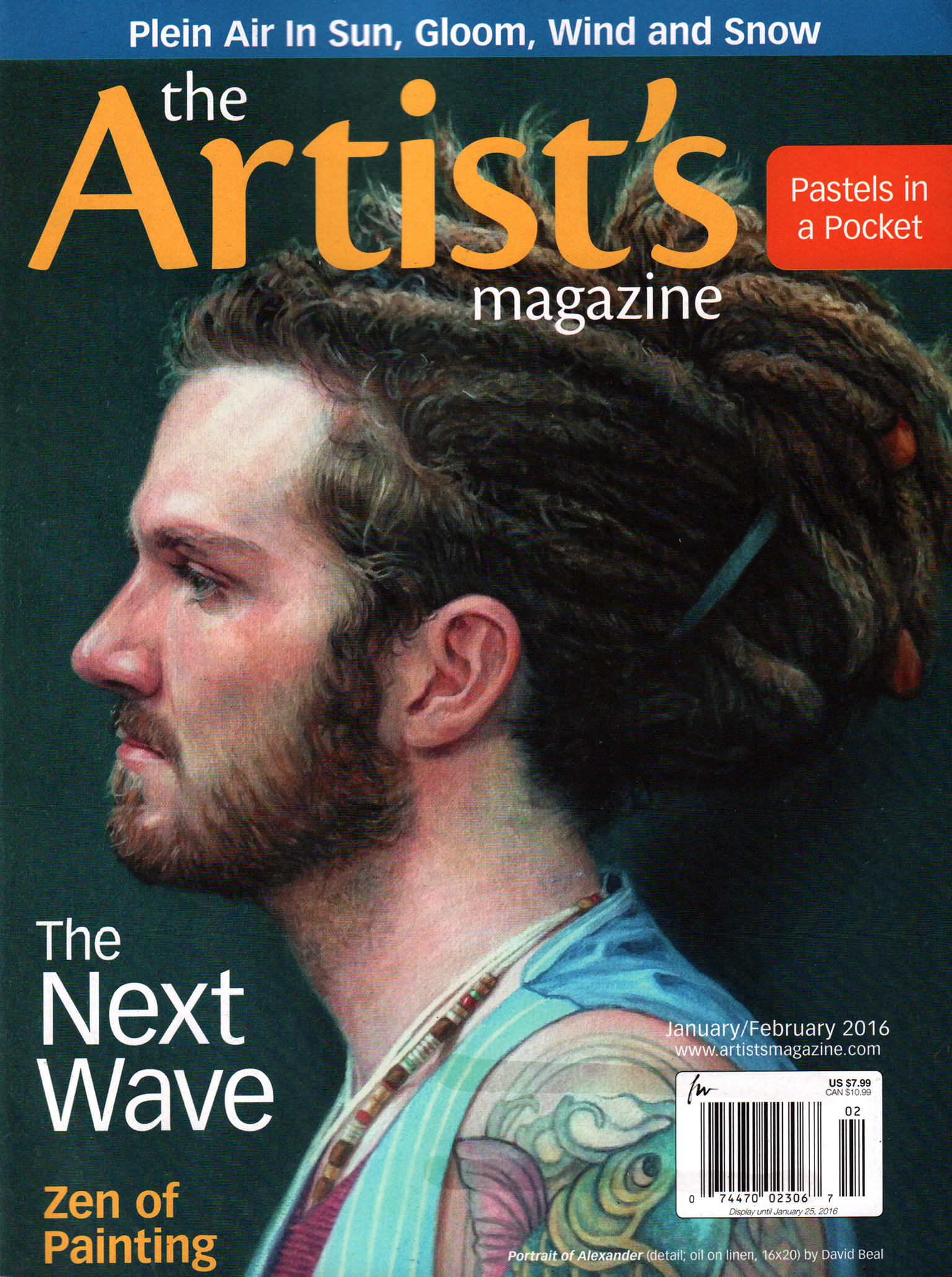 Artists January 01, 2016 Issue Cover
