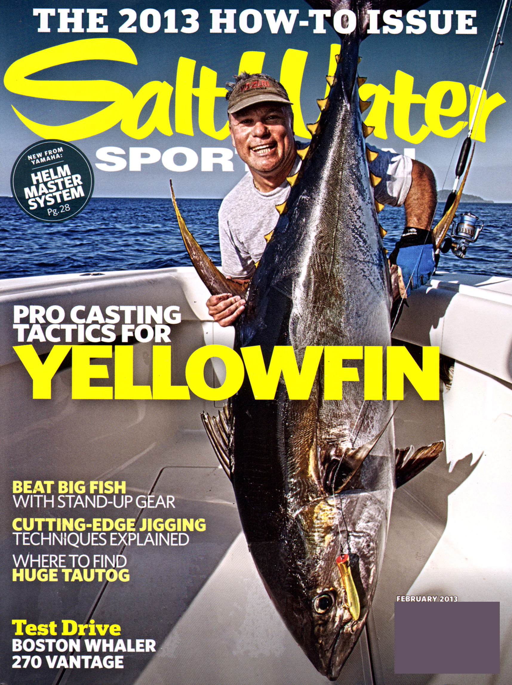 Salt-Water-Sportsman February 01, 2013 Issue Cover