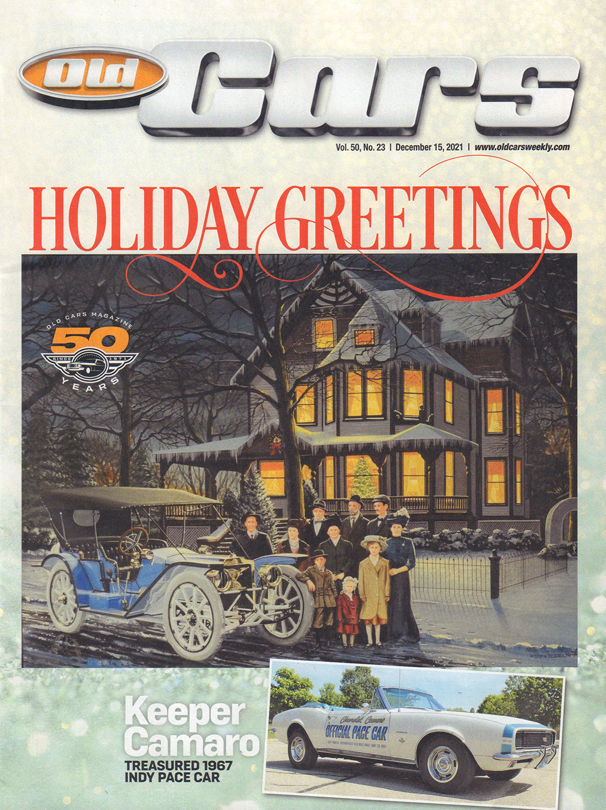 Old-Cars December 15, 2021 Issue Cover