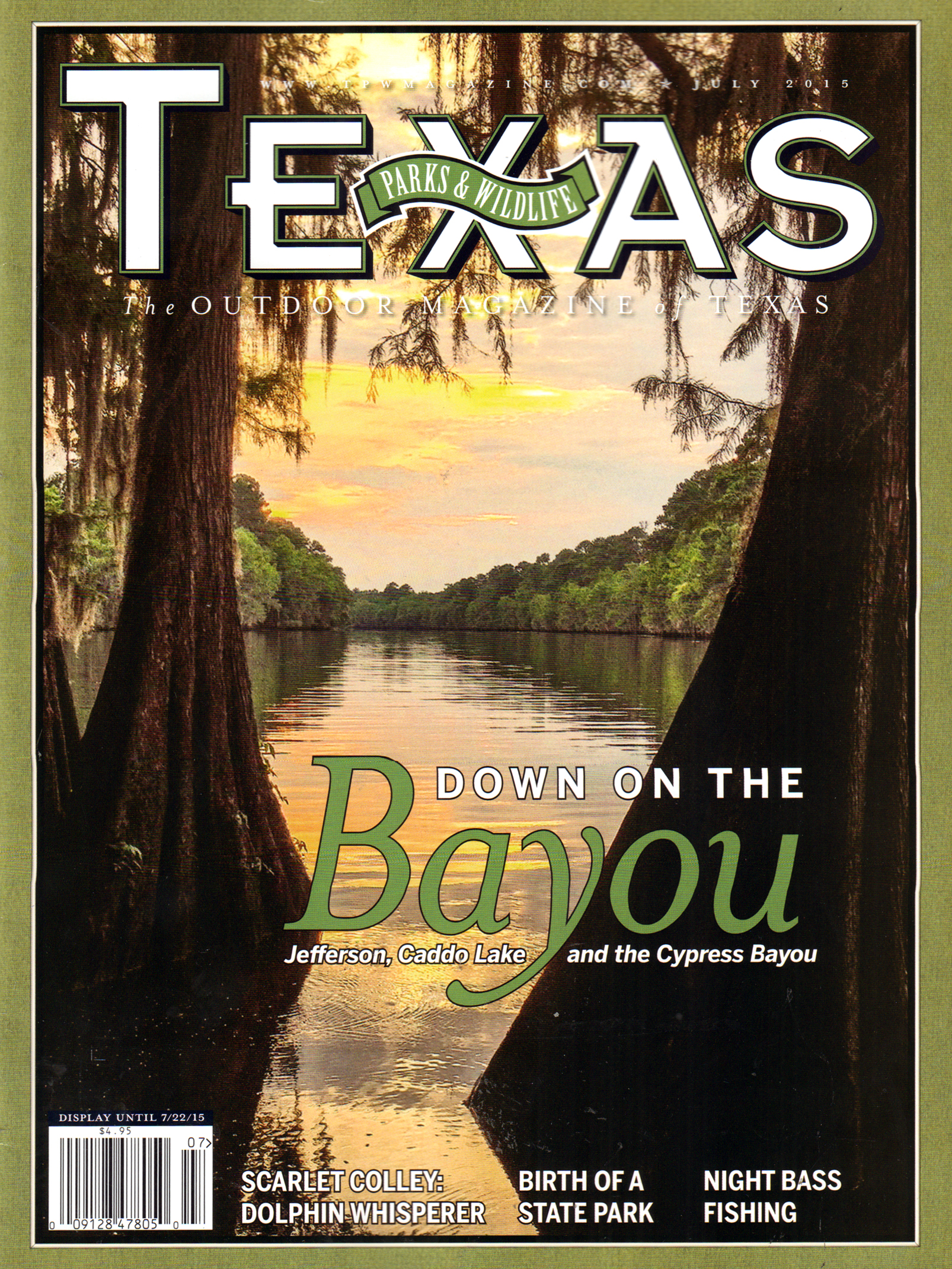 Texas-Parks-and-Wildlife July 01, 2015 Issue Cover