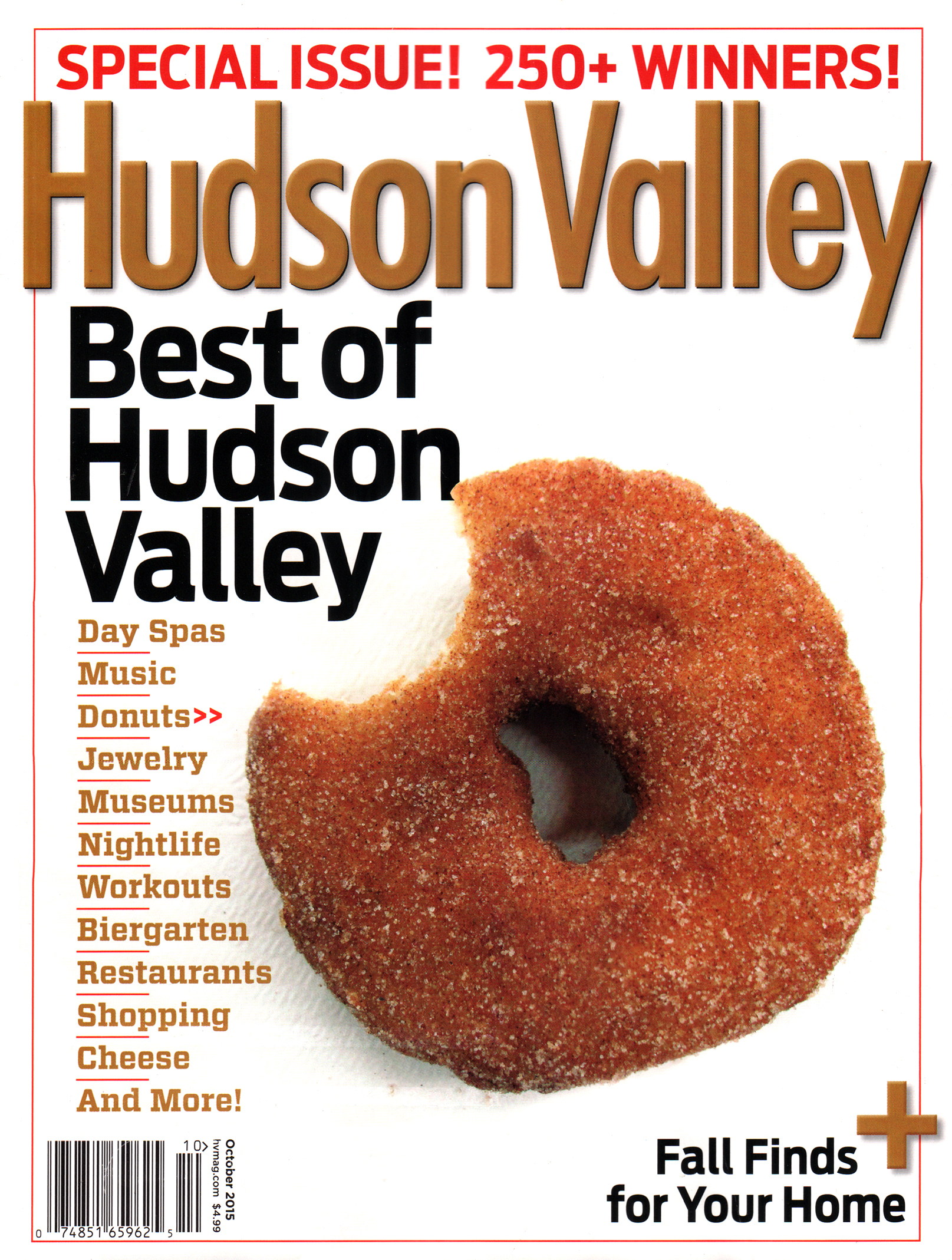 Hudson-Valley October 01, 2015 Issue Cover
