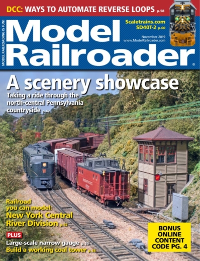 Model Railroader November 01, 2019 Issue Cover