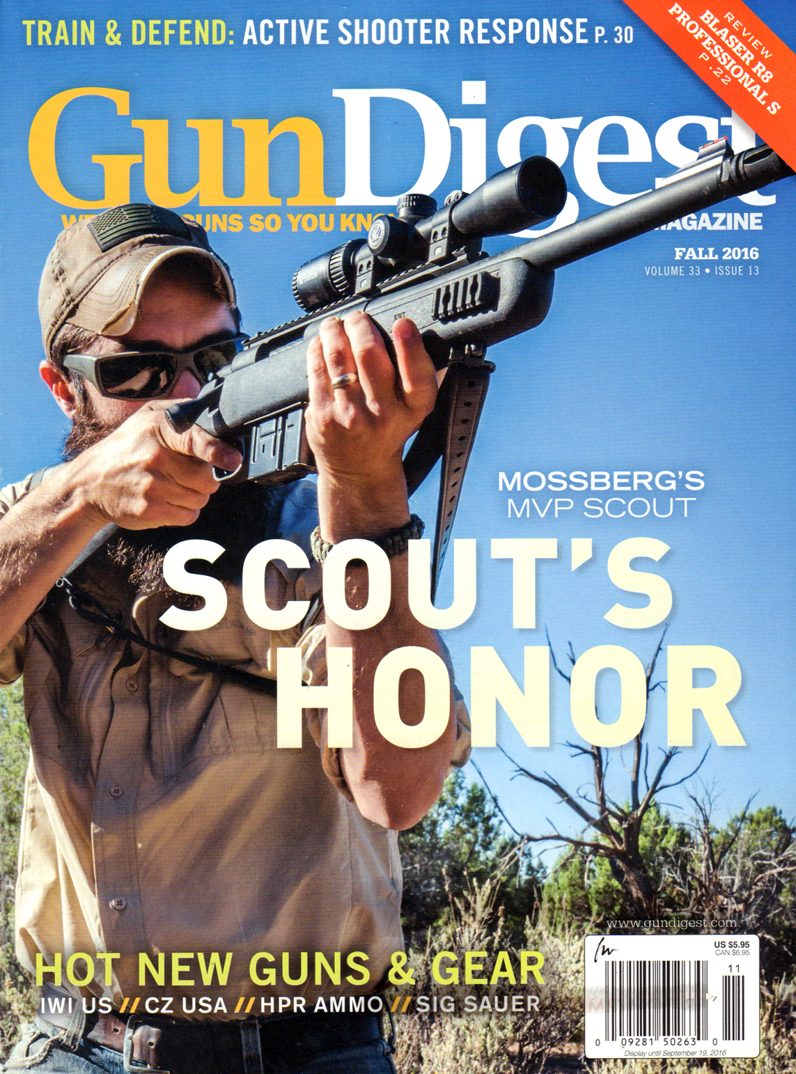 Gun-Digest September 01, 2016 Issue Cover