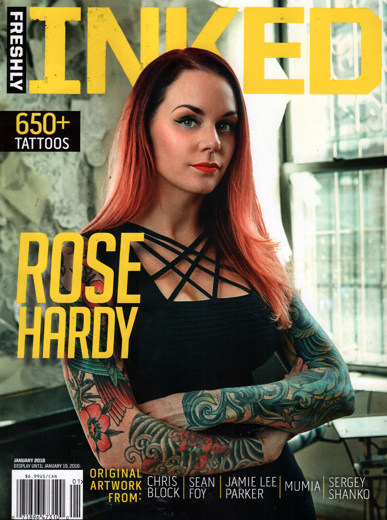 Freshly-INKED January 01, 2016 Issue Cover