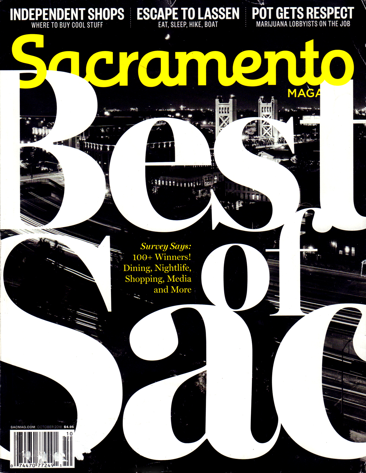 Sacramento October 01, 2016 Issue Cover