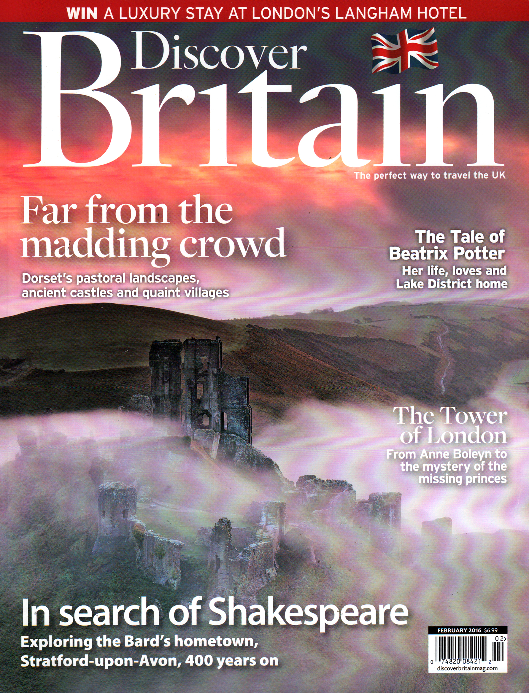 Discover-Britain February 01, 2016 Issue Cover