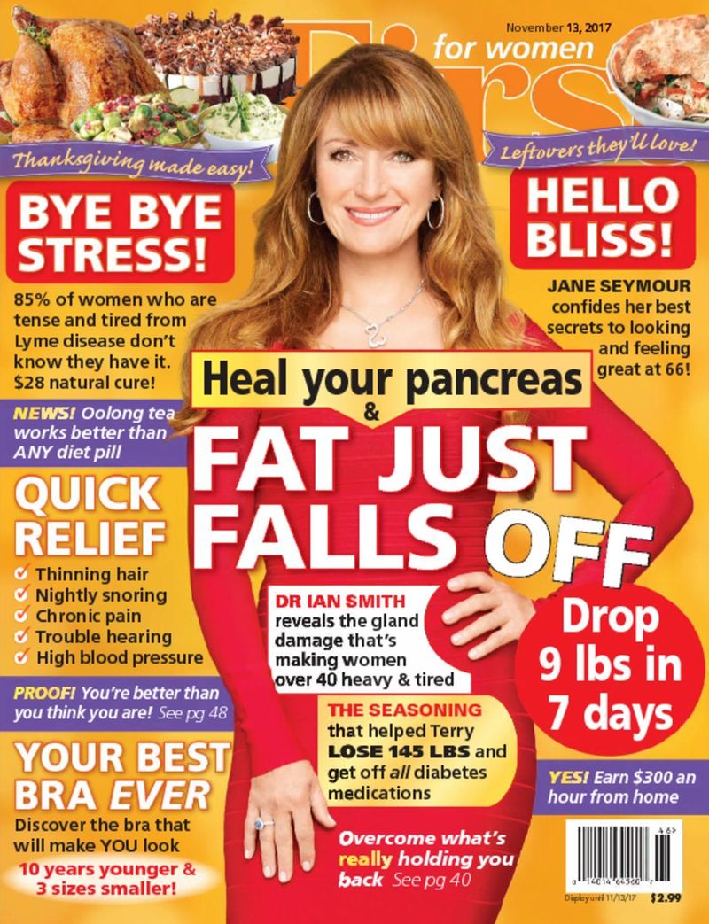 first-for-women November 13, 2017 Issue Cover