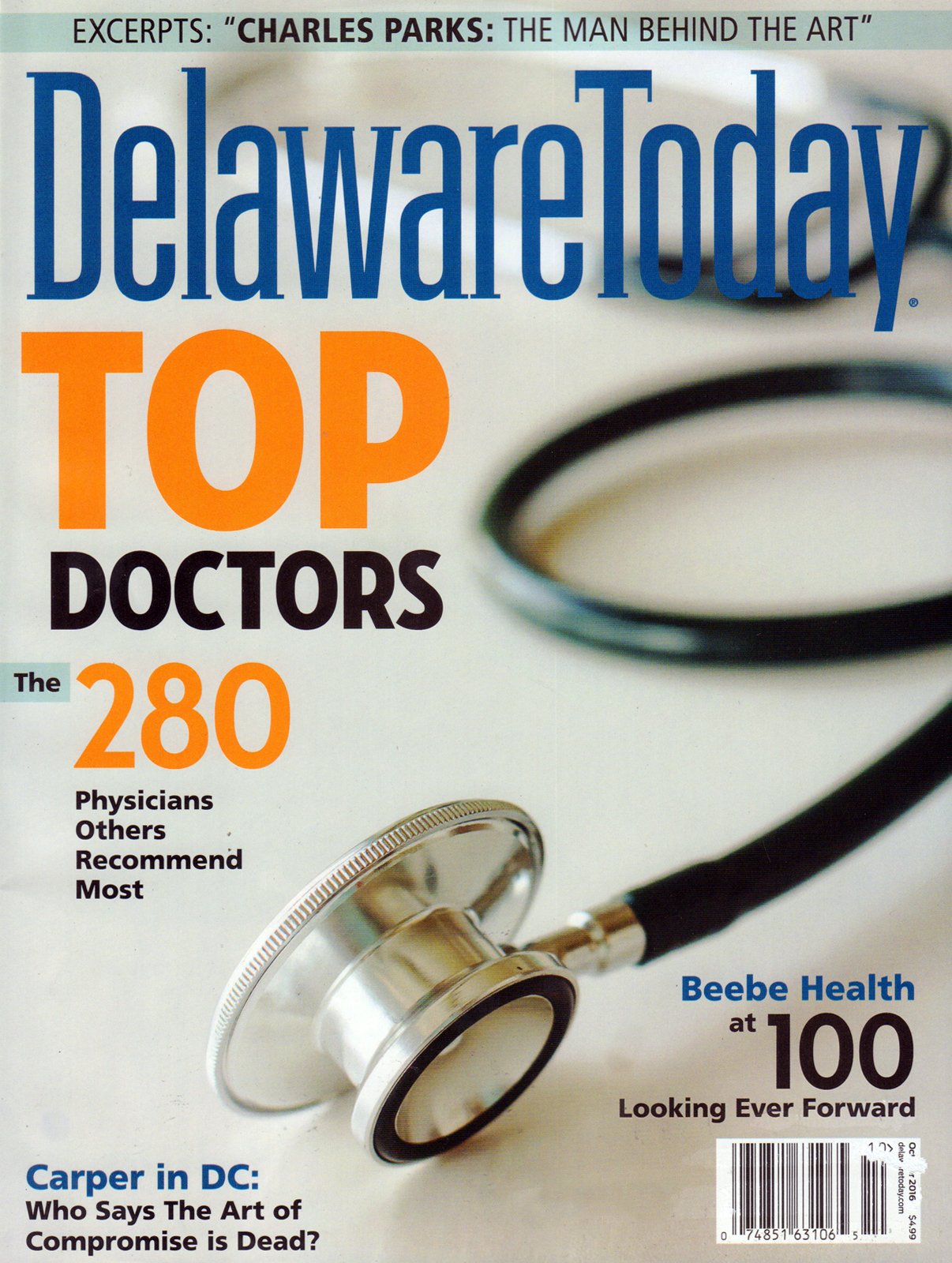 Delaware-Today October 01, 2016 Issue Cover