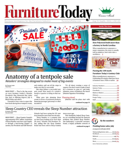 Furniture/Today August 31, 2026 Issue Cover
