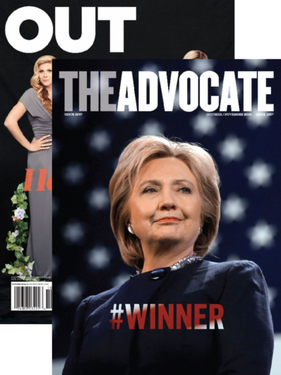 Out & The Advocate Edition October 01, 2016 Issue Cover