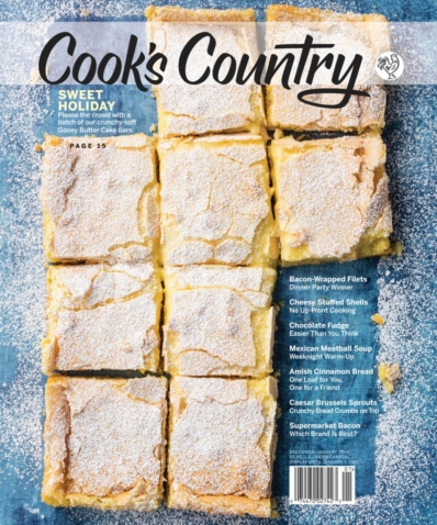 Cook's Country December 01, 2018 Issue Cover