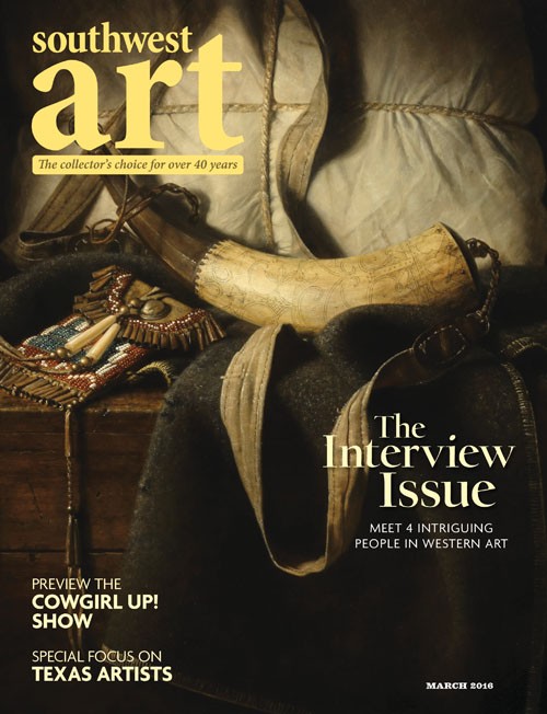 Southwest-Art March 01, 2016 Issue Cover