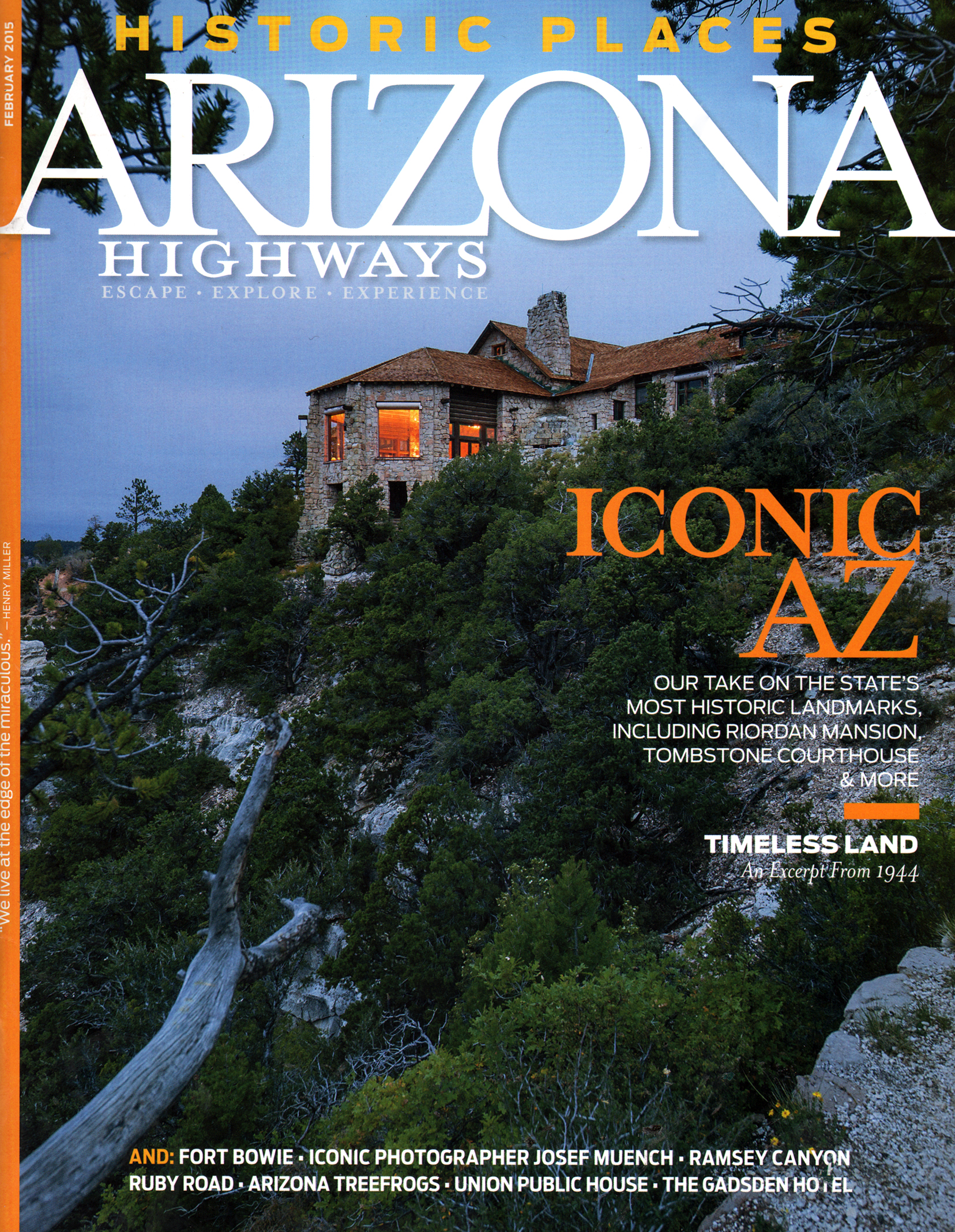 Arizona-Highways February 01, 2015 Issue Cover