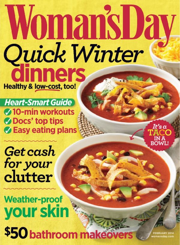 Womans-Day February 01, 2014 Issue Cover