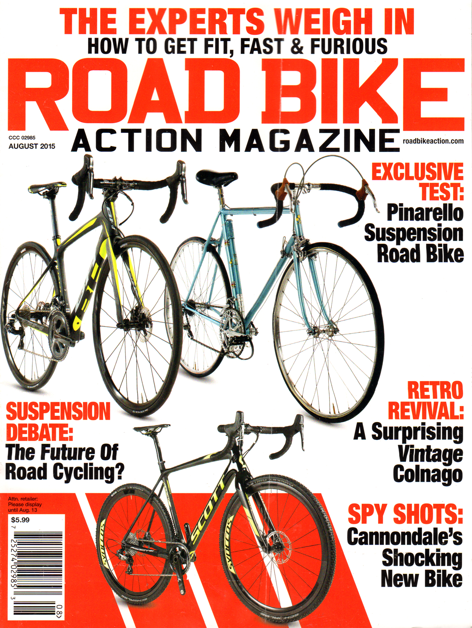 Road-Bike-Action August 01, 2015 Issue Cover