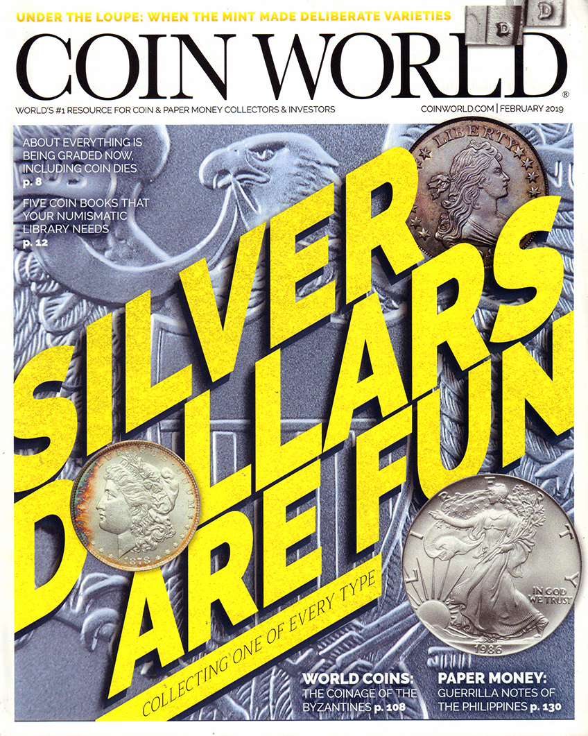 Coin-World-Weekly February 01, 2019 Issue Cover