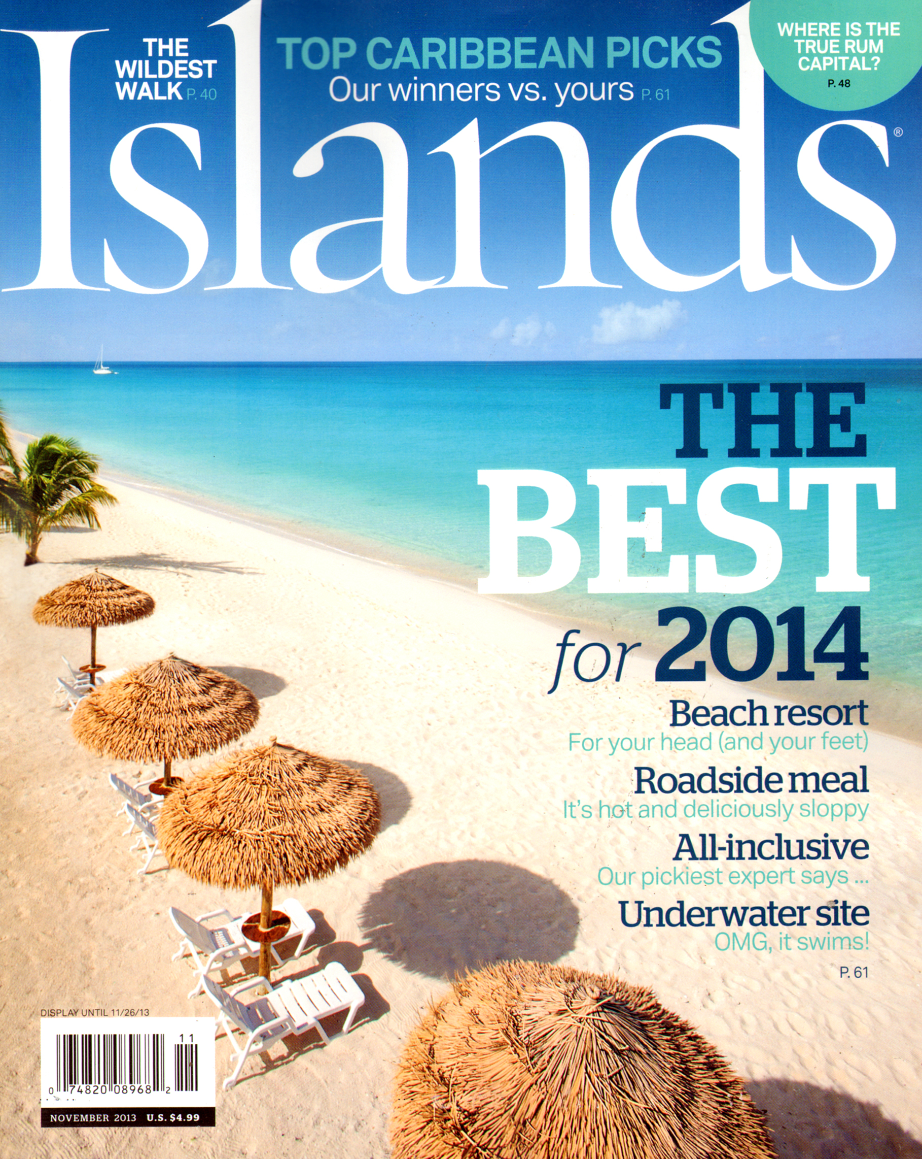 Islands November 01, 2013 Issue Cover