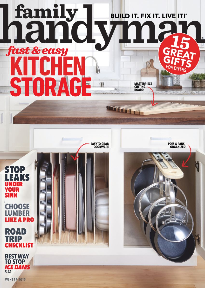 The-Family-Handyman January 01, 2019 Issue Cover