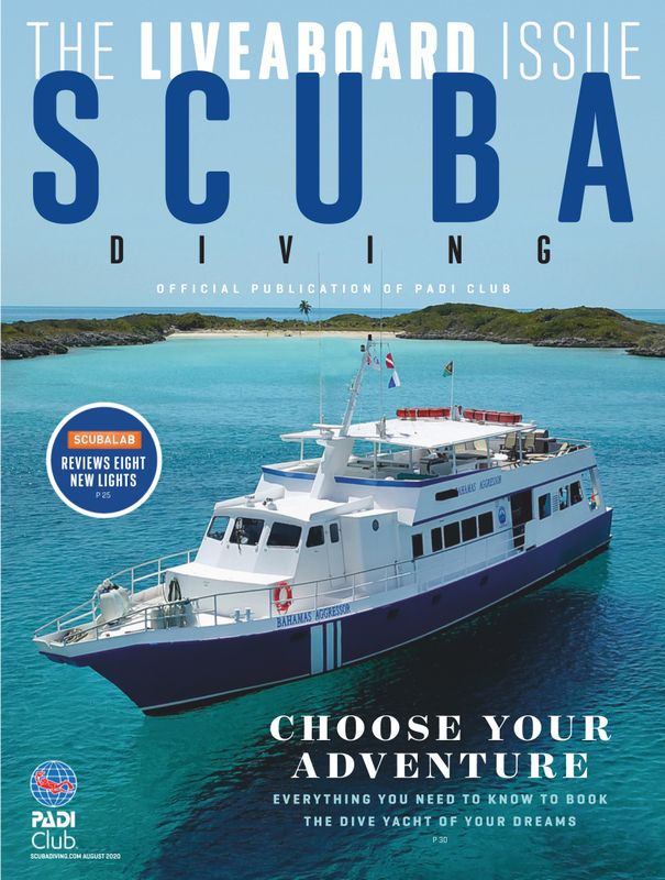 Scuba-Diving August 01, 2020 Issue Cover