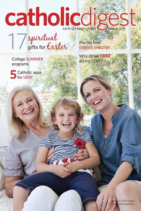 Catholic-Digest March 01, 2014 Issue Cover