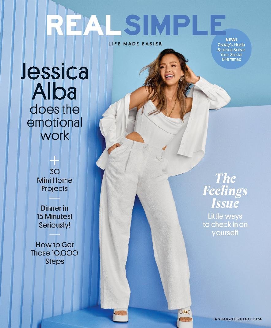 Real-Simple January 01, 2024 Issue Cover