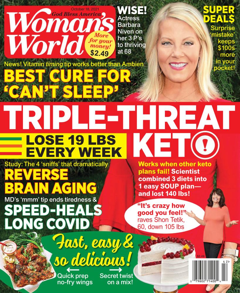 Womans-World October 18, 2021 Issue Cover