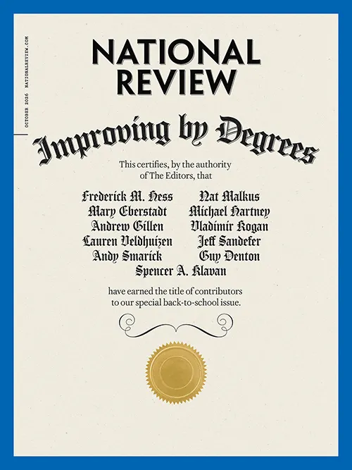 National-Review October 01, 2026 Issue Cover