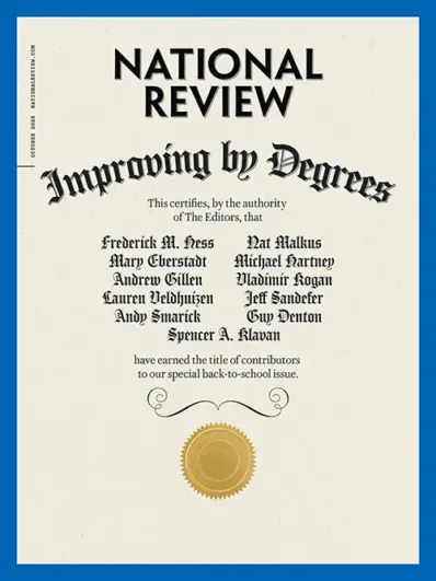 National Review October 01, 2026 Issue Cover