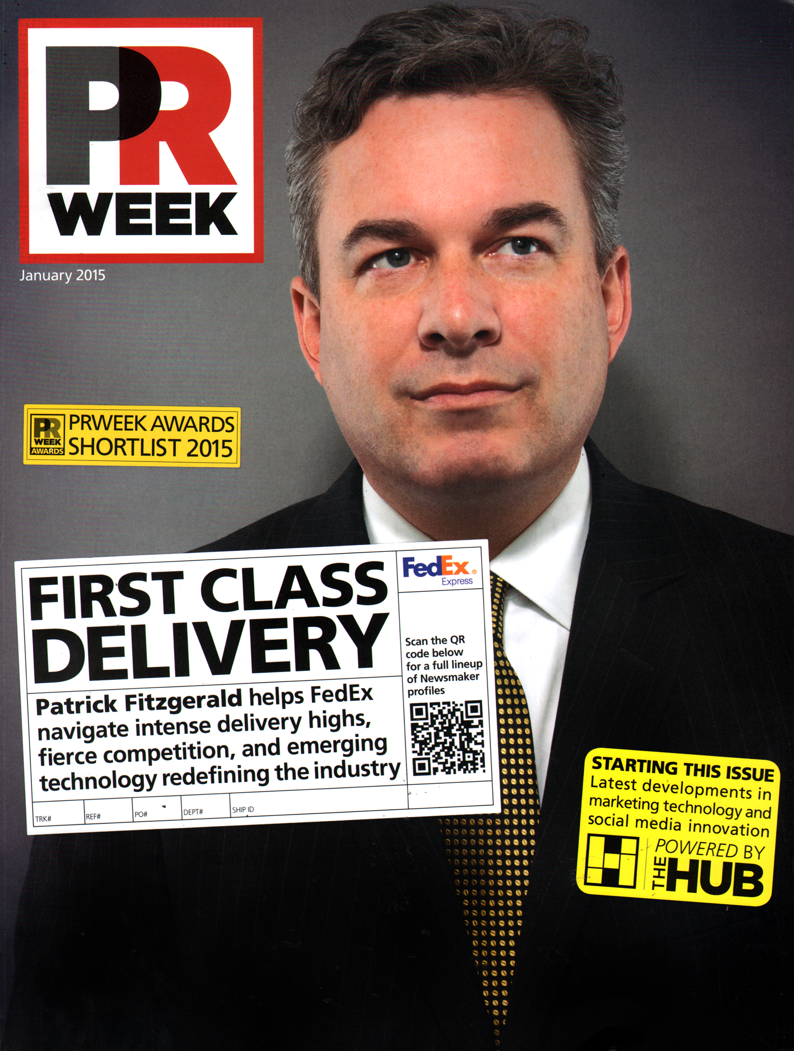 prweek January 01, 2015 Issue Cover