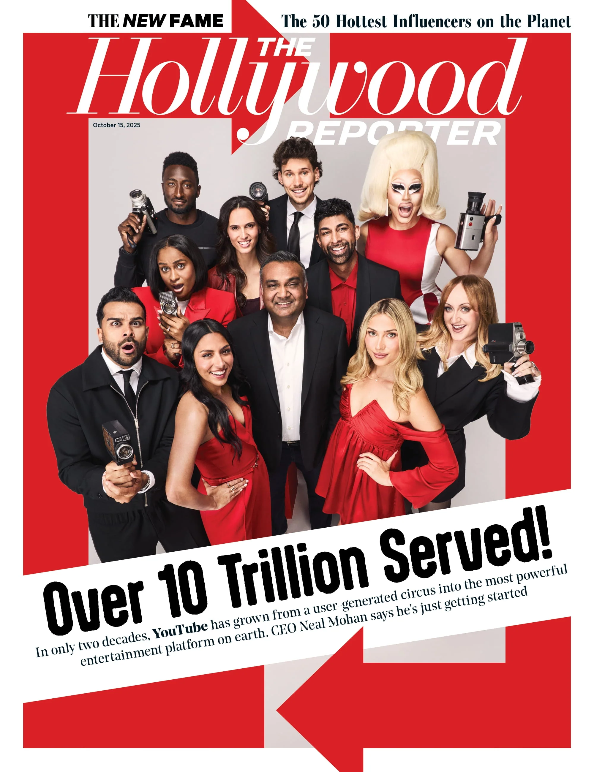 The-Hollywood-Reporter October 15, 2025 Issue Cover