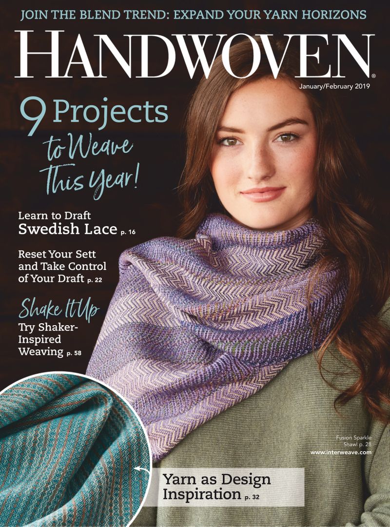 Handwoven January 01, 2019 Issue Cover