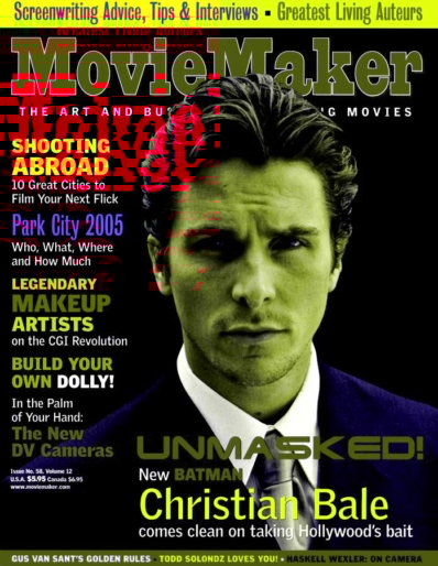 Moviemaker Magazine April 01, 2005 Issue Cover