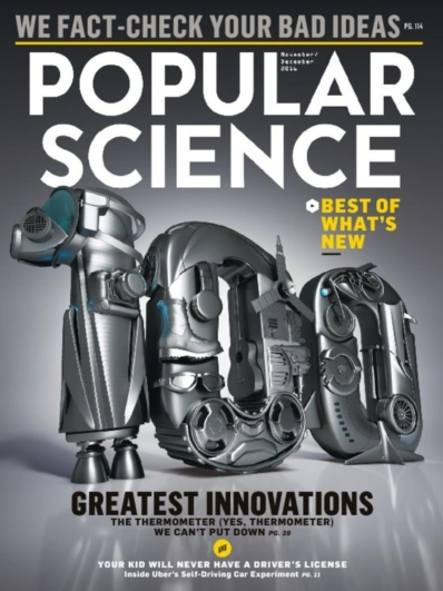 Popular Science November 01, 2016 Issue Cover