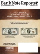 Bank Note Reporter April 01, 2026 Issue Cover