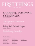 First Things April 01, 2026 Issue Cover
