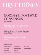First-Things April 01, 2026 Issue Cover