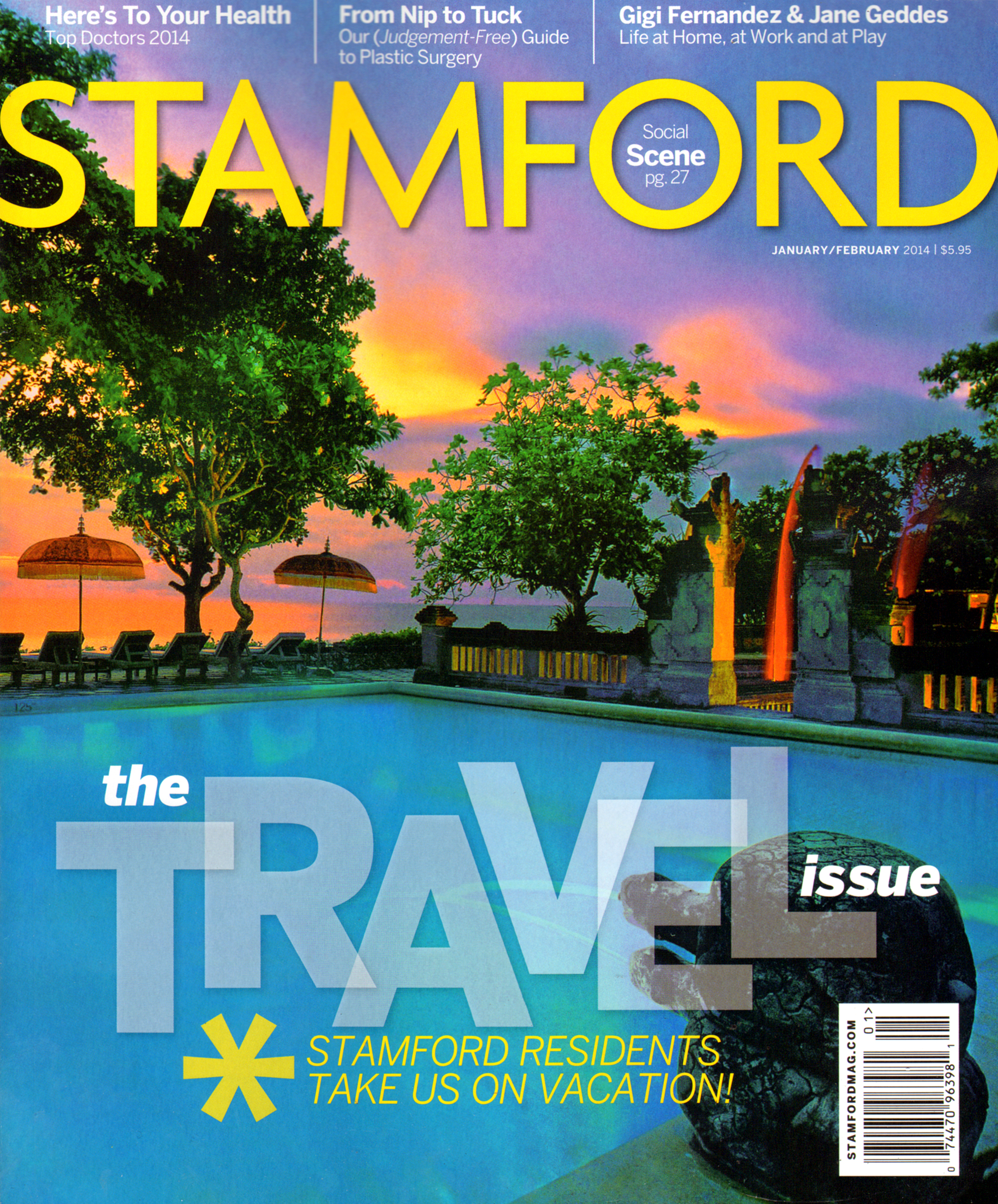 Stamford-Magazine January 01, 2014 Issue Cover
