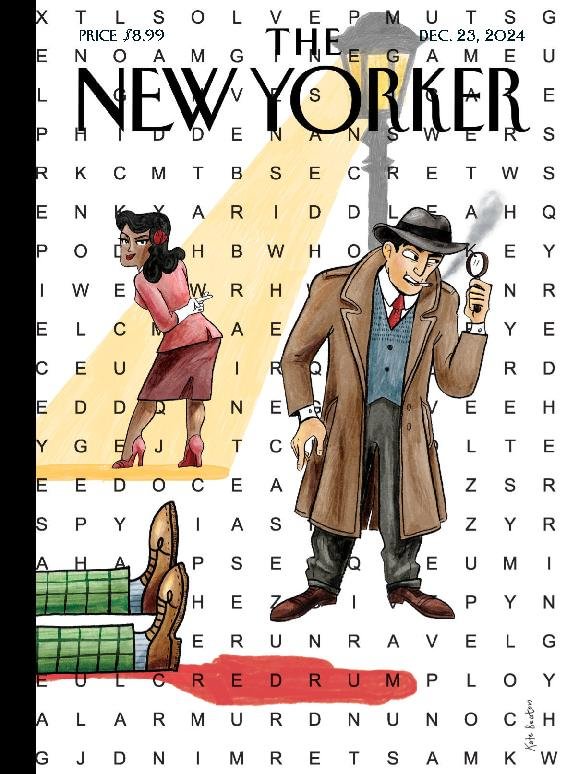 The-New-Yorker December 23, 2024 Issue Cover