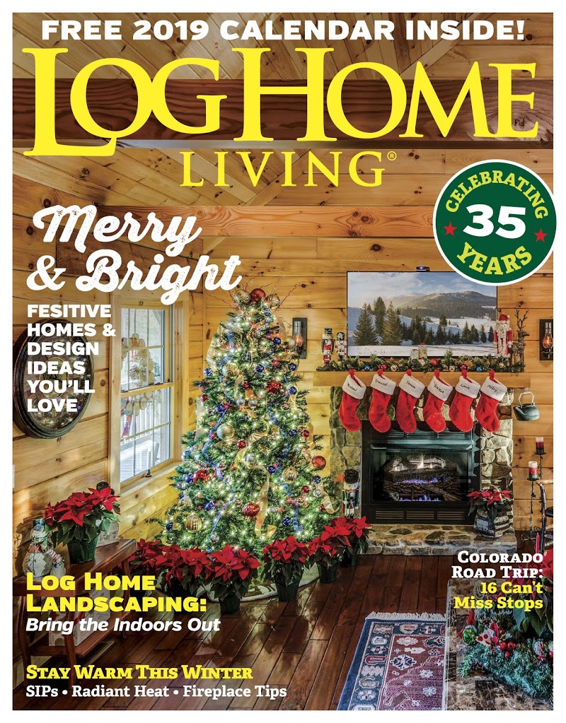 Log-and-Timber-Home-Living December 01, 2018 Issue Cover
