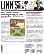 Linns-Stamp-News December 14, 2020 Issue Cover