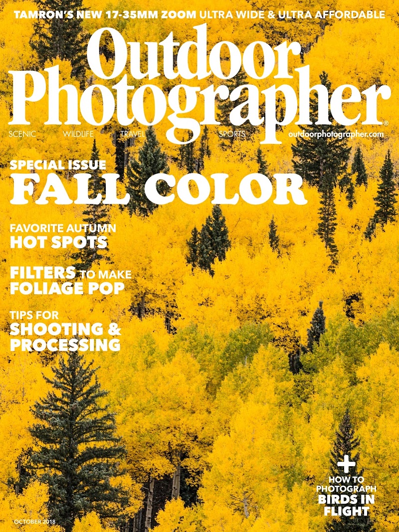 Outdoor-Photographer October 01, 2018 Issue Cover