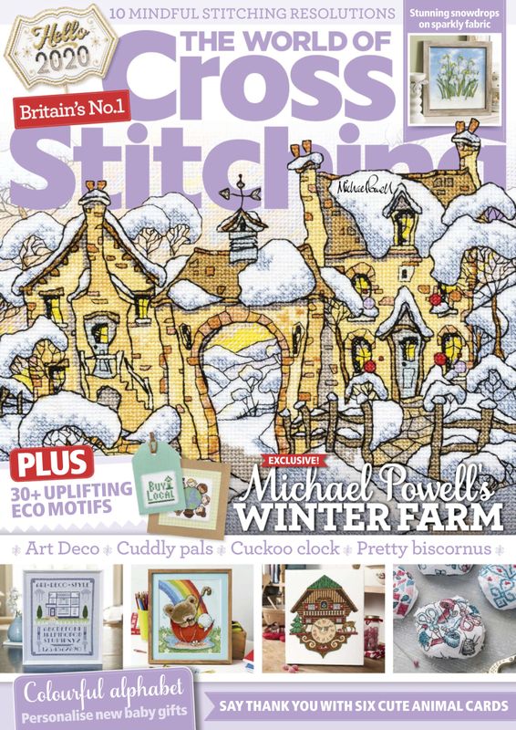 The-World-of-Cross-Stitching January 01, 2020 Issue Cover