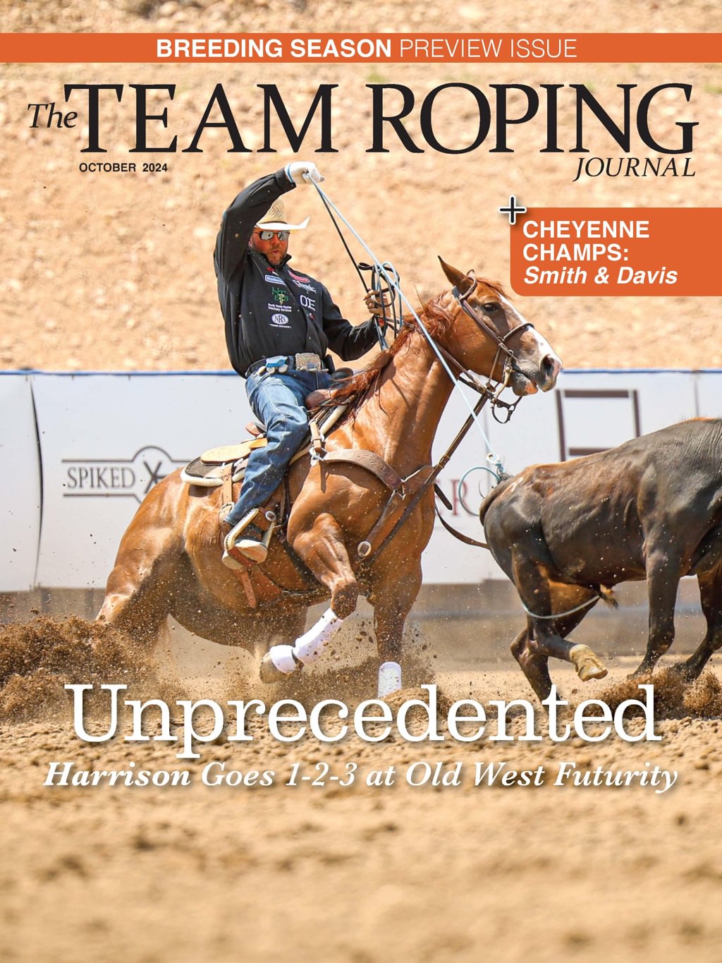 The-Team-Roping-Journal October 01, 2024 Issue Cover